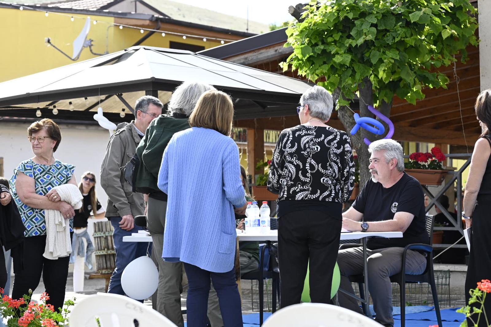 Il pubblico durante la presentazione del libro